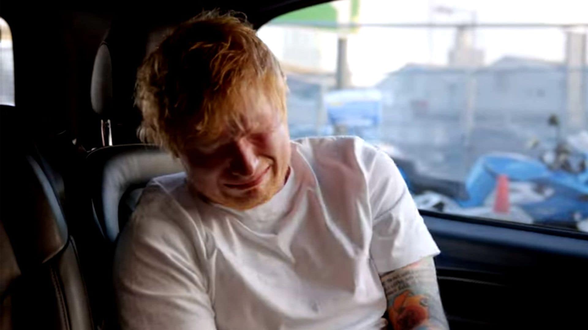 Ed Sheeran se rompe al hablar de la delicada salud de su esposa y la repentina muerte de su mejor amigo