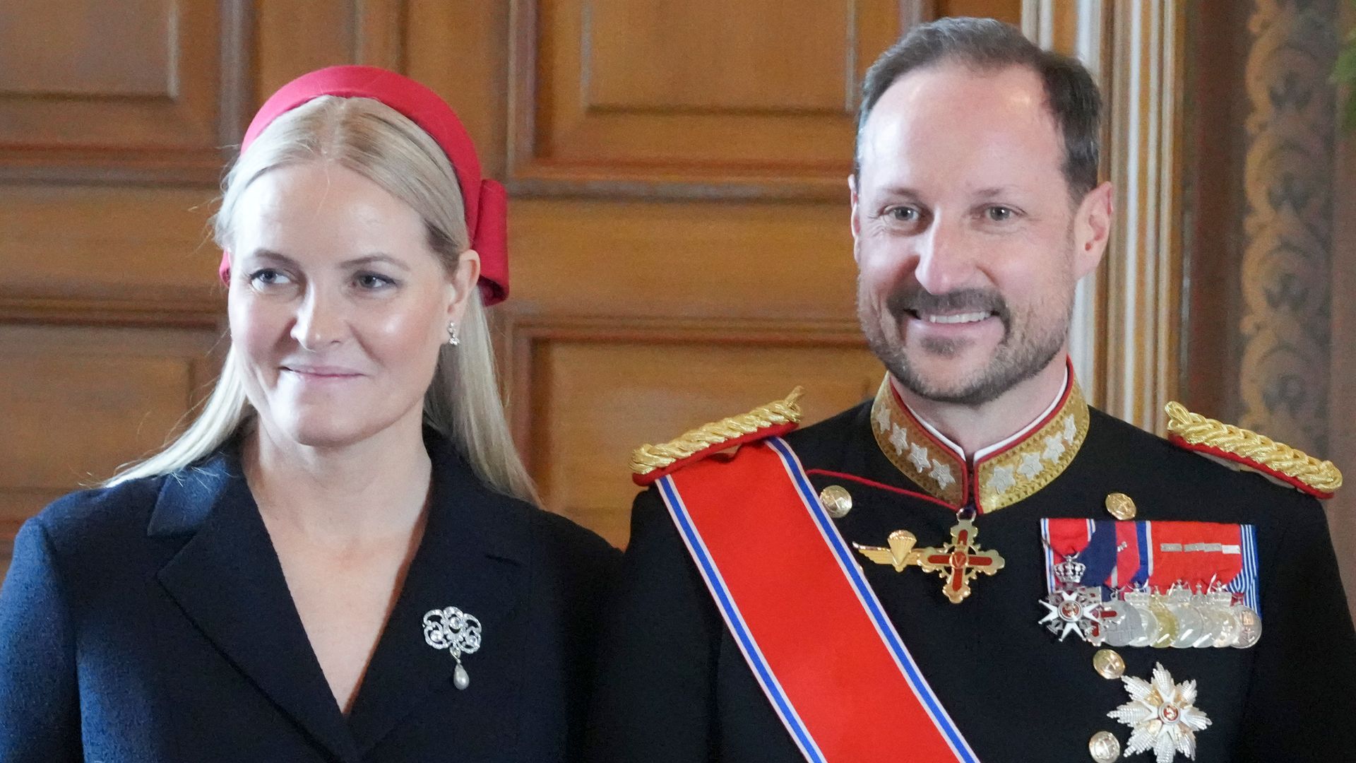 Haakon y Mette-Marit de Noruega
