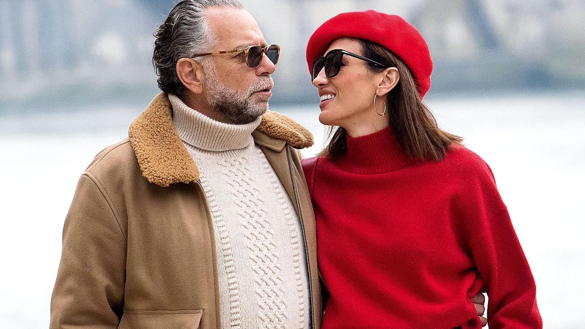 Nieves Álvarez, enamorada: las imágenes de su romántico viaje a París junto al empresario libanés Bill Saad
