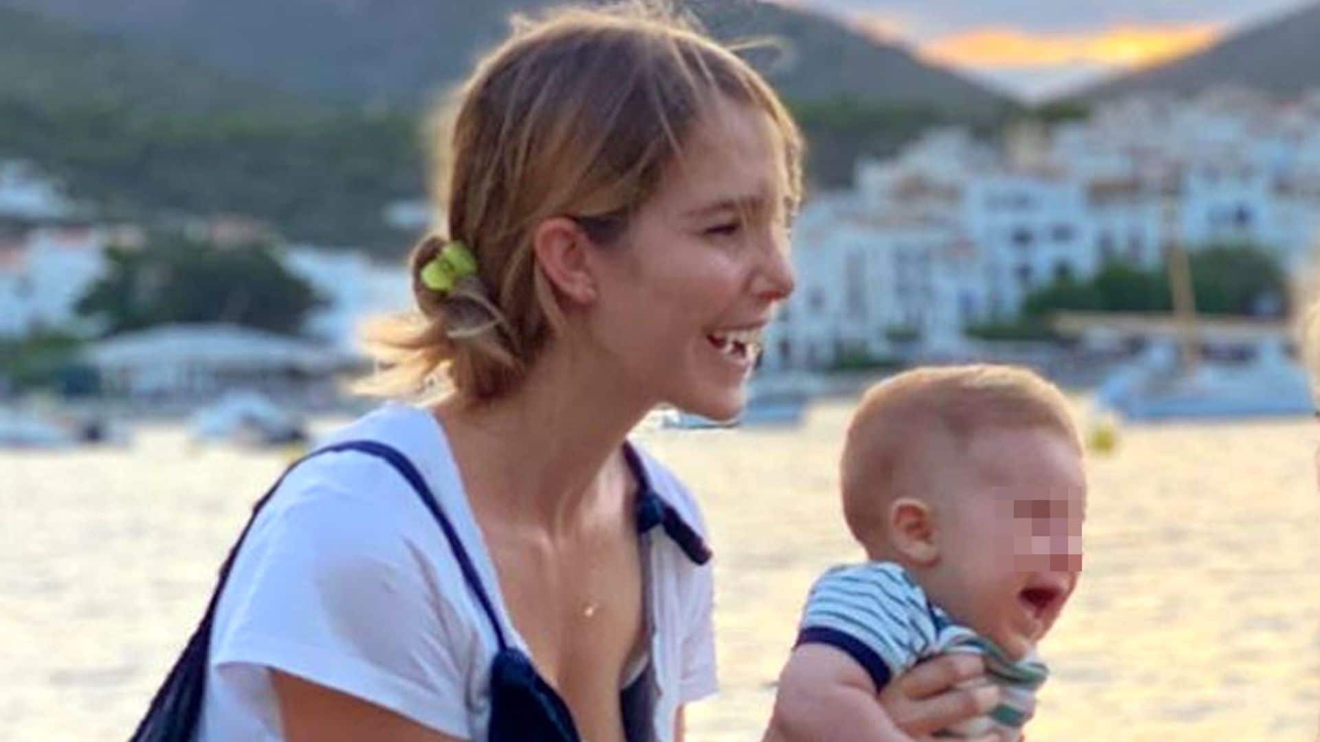 Natalia Sánchez y su divertida forma de 'matar a cosquillas a un bebé'