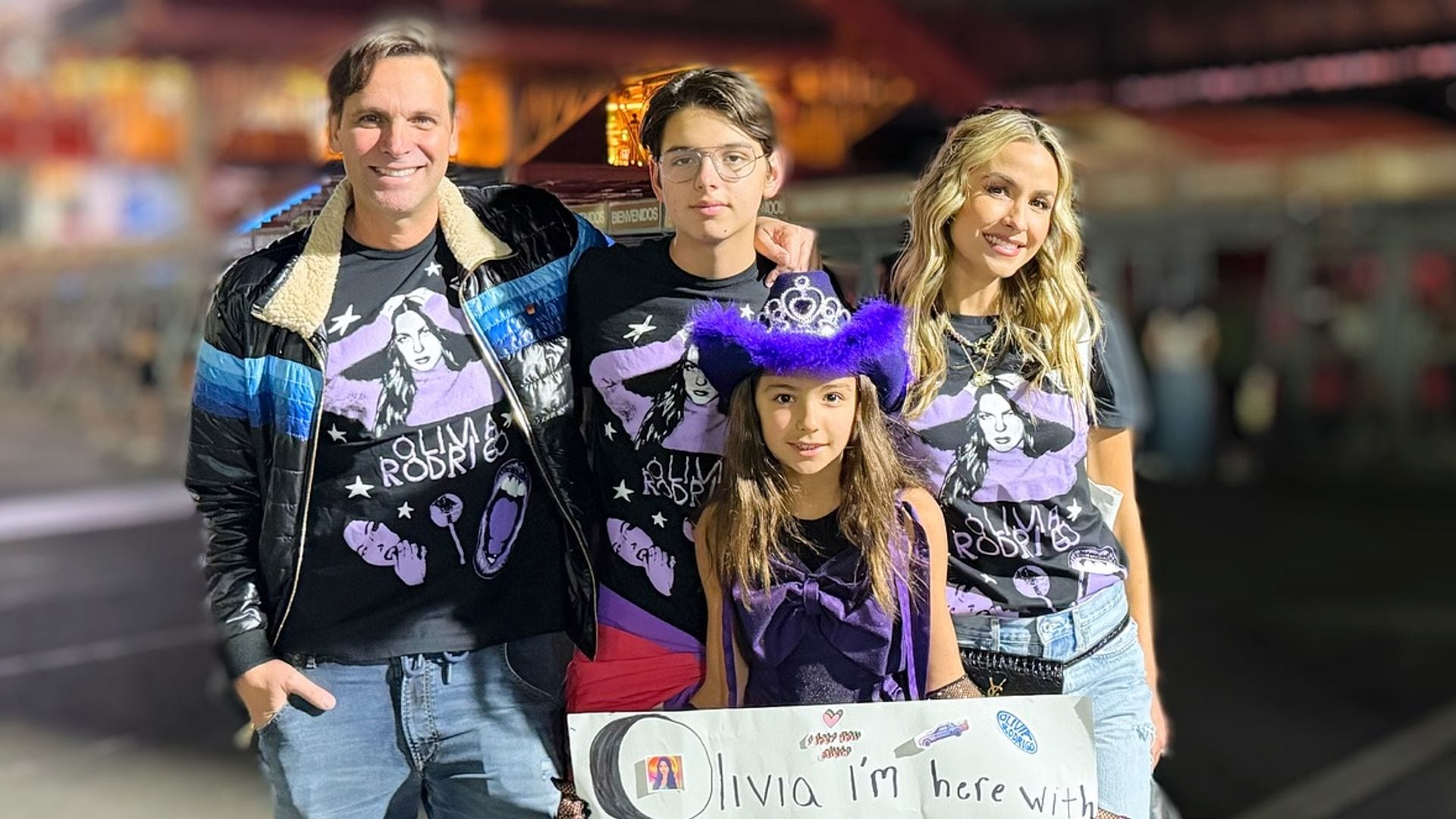 Odalys Ramírez, Patricio Borghetti y su familia