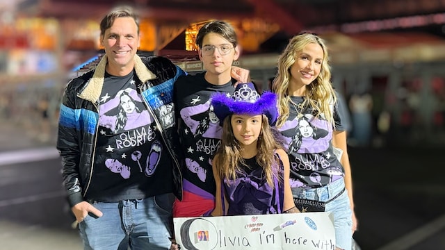 Odalys Ramírez, Patricio Borghetti y su familia