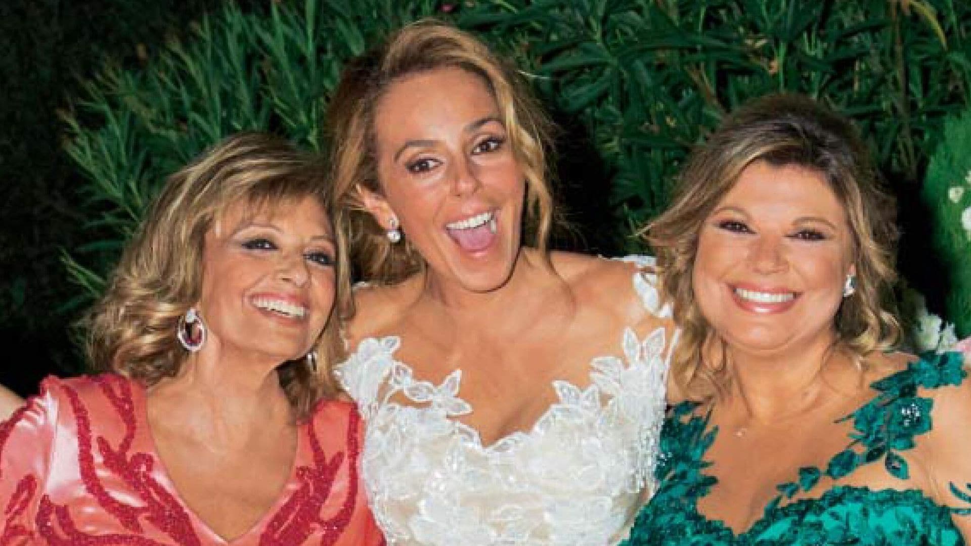 La emoción de María Teresa Campos en la boda de su otra ‘hija’, Rocío Carrasco