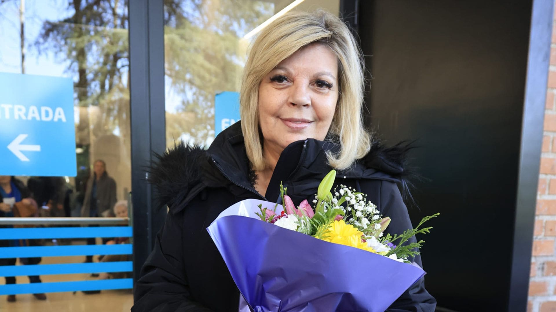 Terelu Campos recibe el alta hospitalaria tras su ingreso por una neumonía