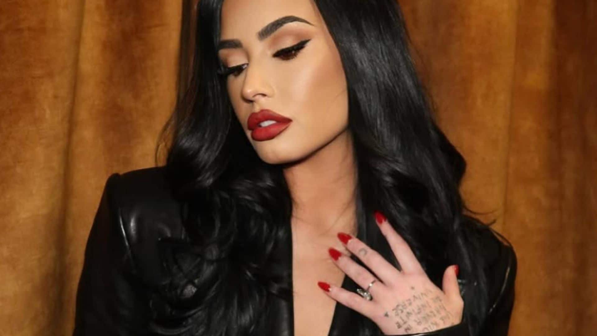 Las 'Cherry Jello Nails' de Demi Lovato son toda la inspiración que necesitas esta primavera