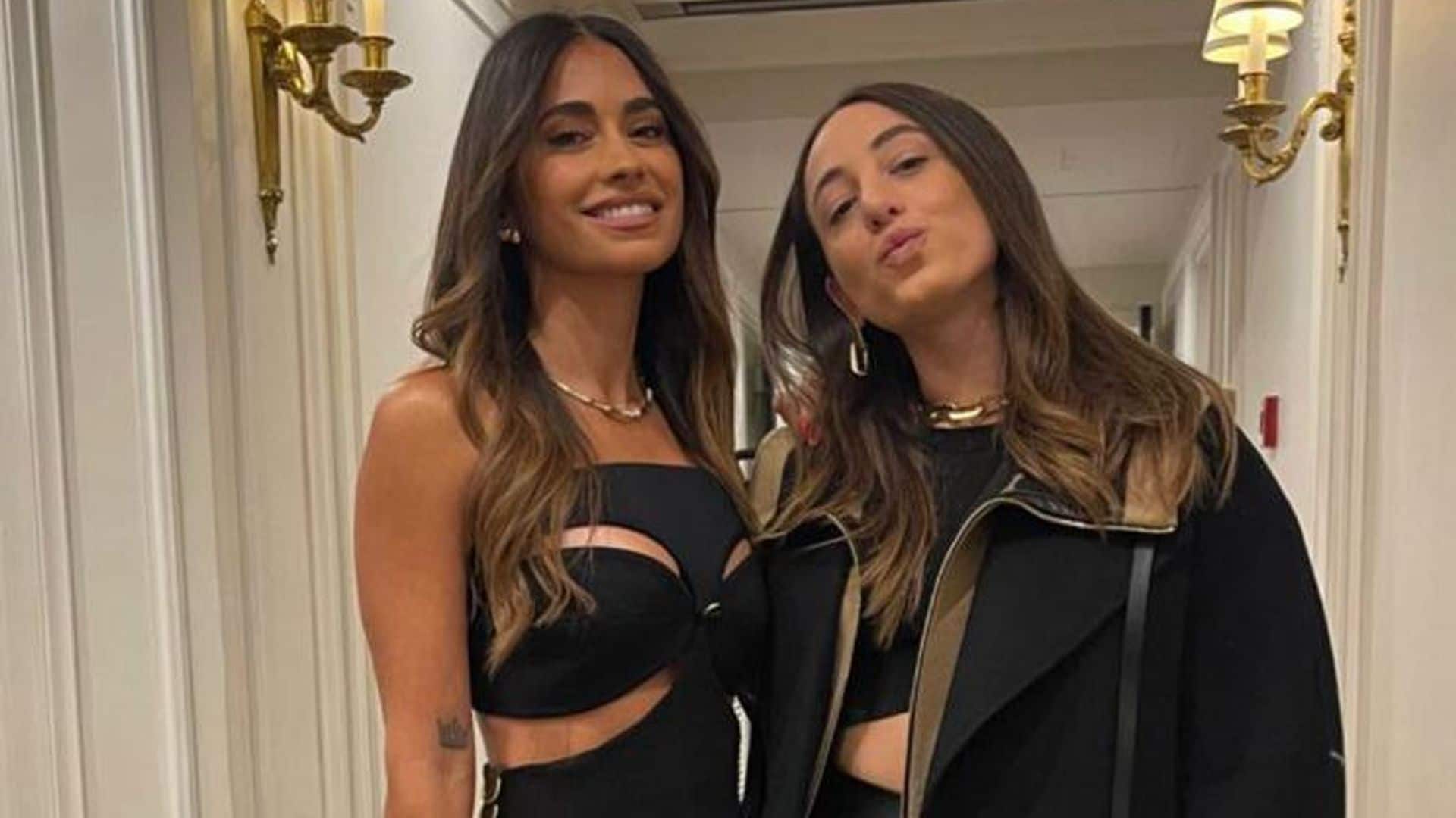 antonela roccuzzo y agustina scaglia