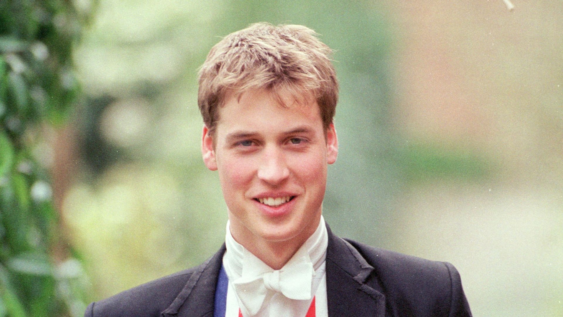 El príncipe Guillermo en junio del año 2000 cuando era alumno de Eton