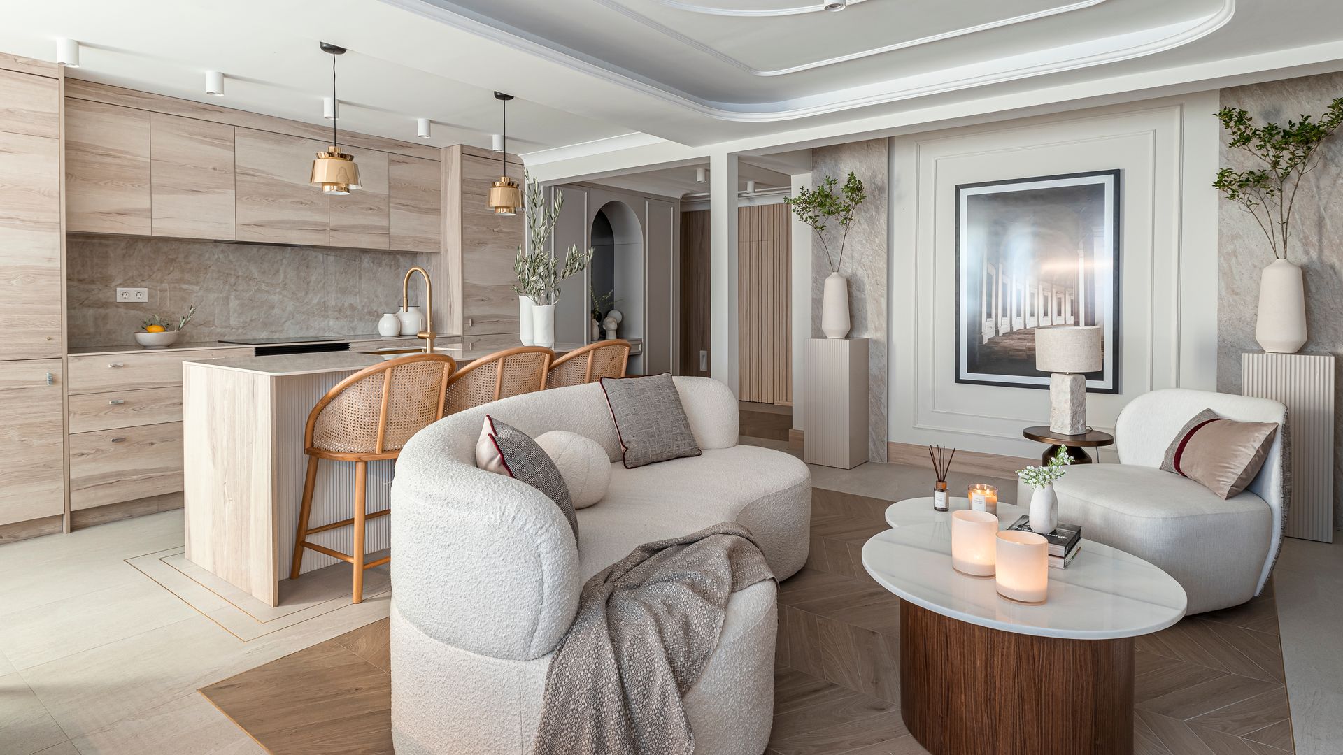 El antes y después de un piso en Madrid con alma ibicenca