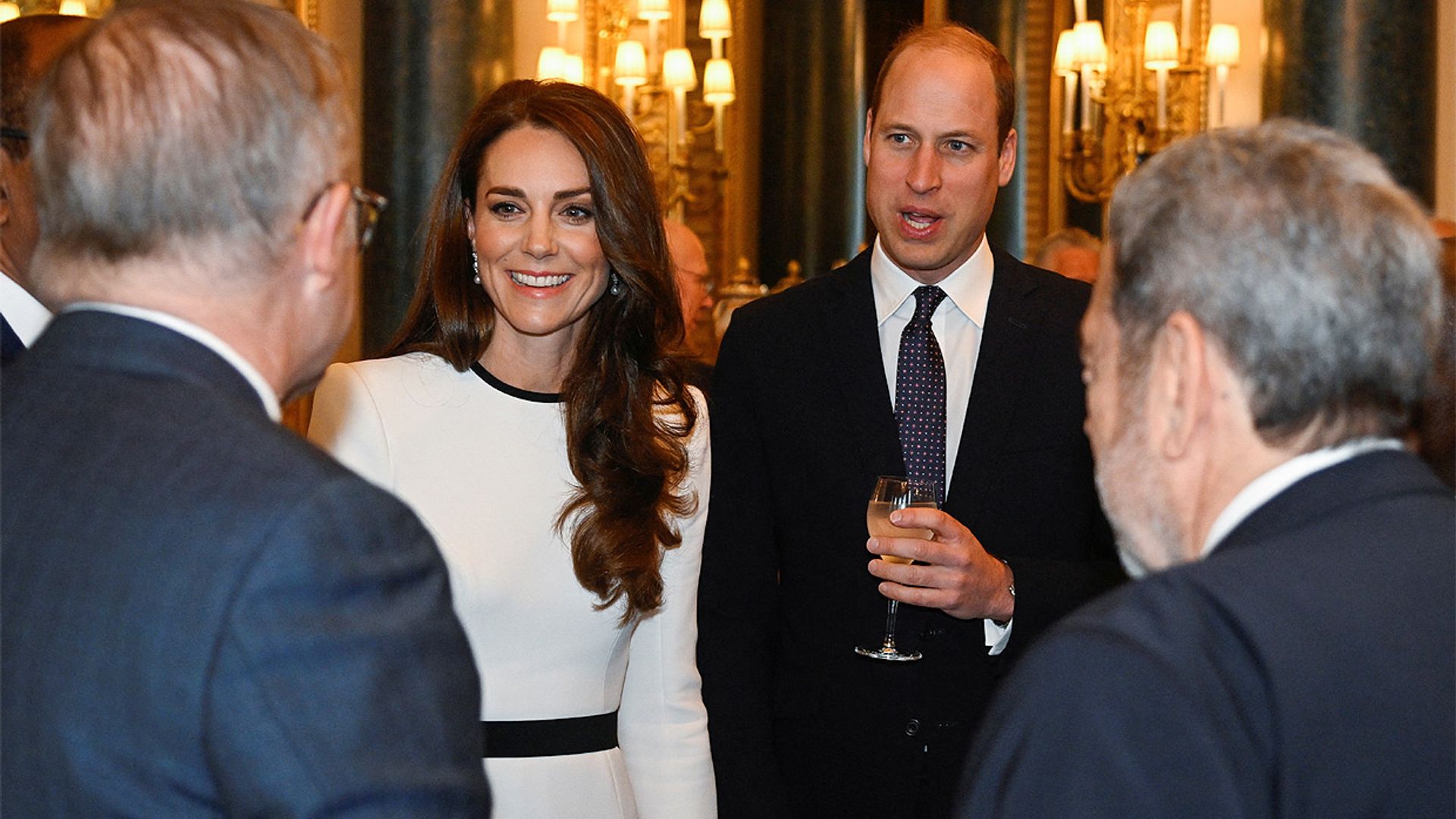 Los príncipes de Gales se unen al rey Carlos III en el almuerzo celebrado en el Palacio de Buckingham previo a la coronación