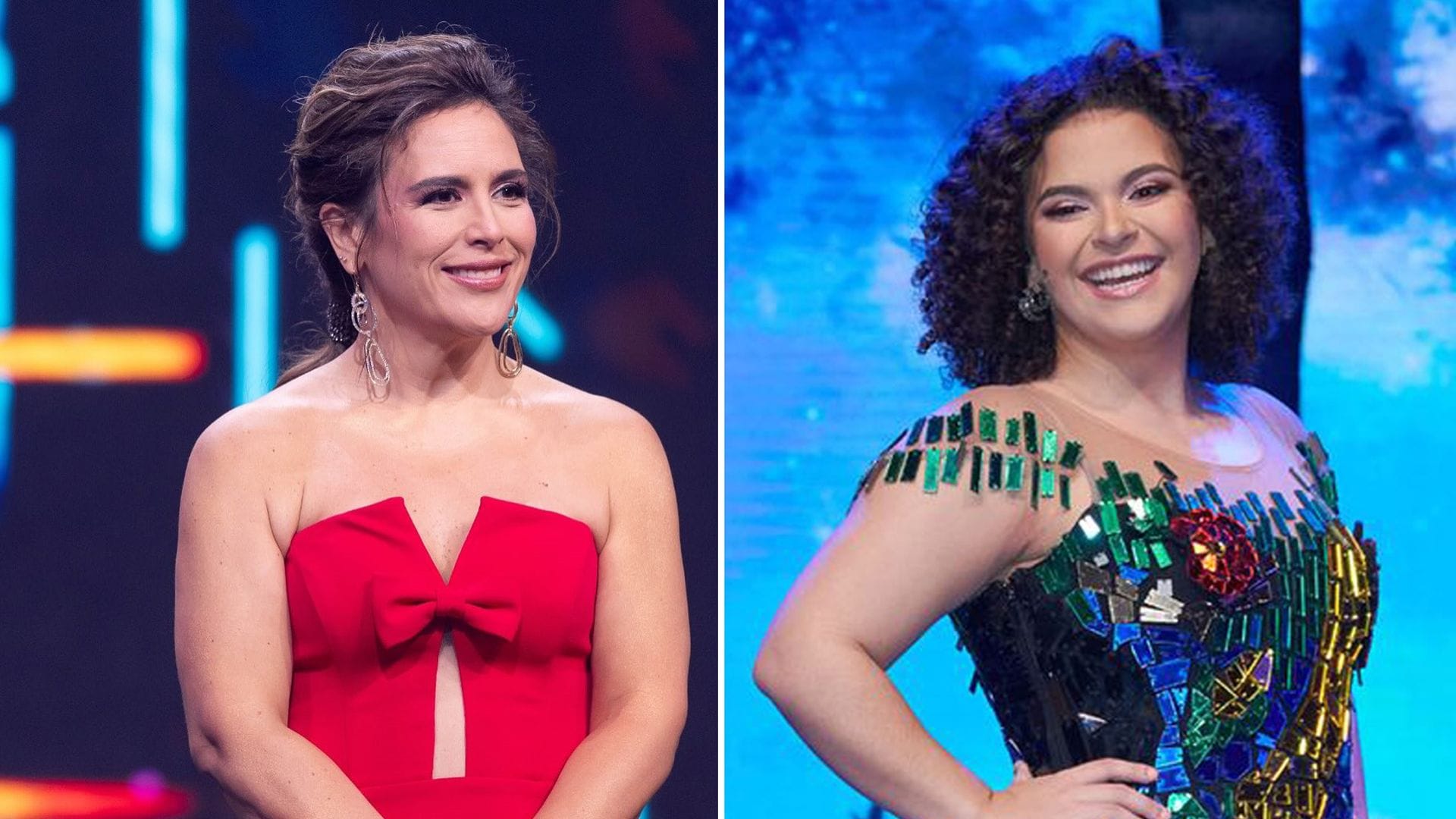 Lucerito Mijares se convierte en la madrina de Angélica Masiel y le da la 'patadita' de la suerte