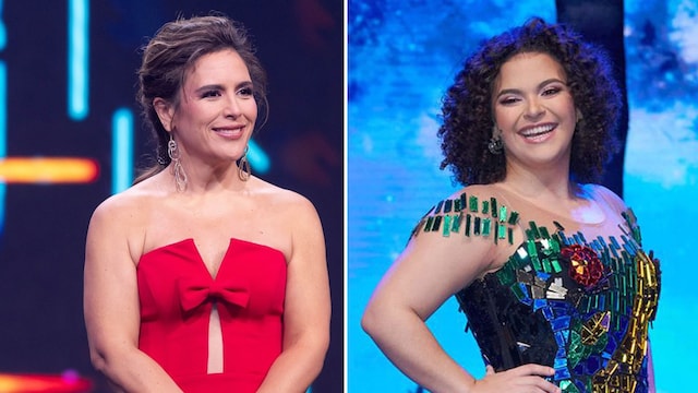 Lucerito Mijares se convierte en la madrina de Angélica Masiel y le da la 'patadita' de la suerte 