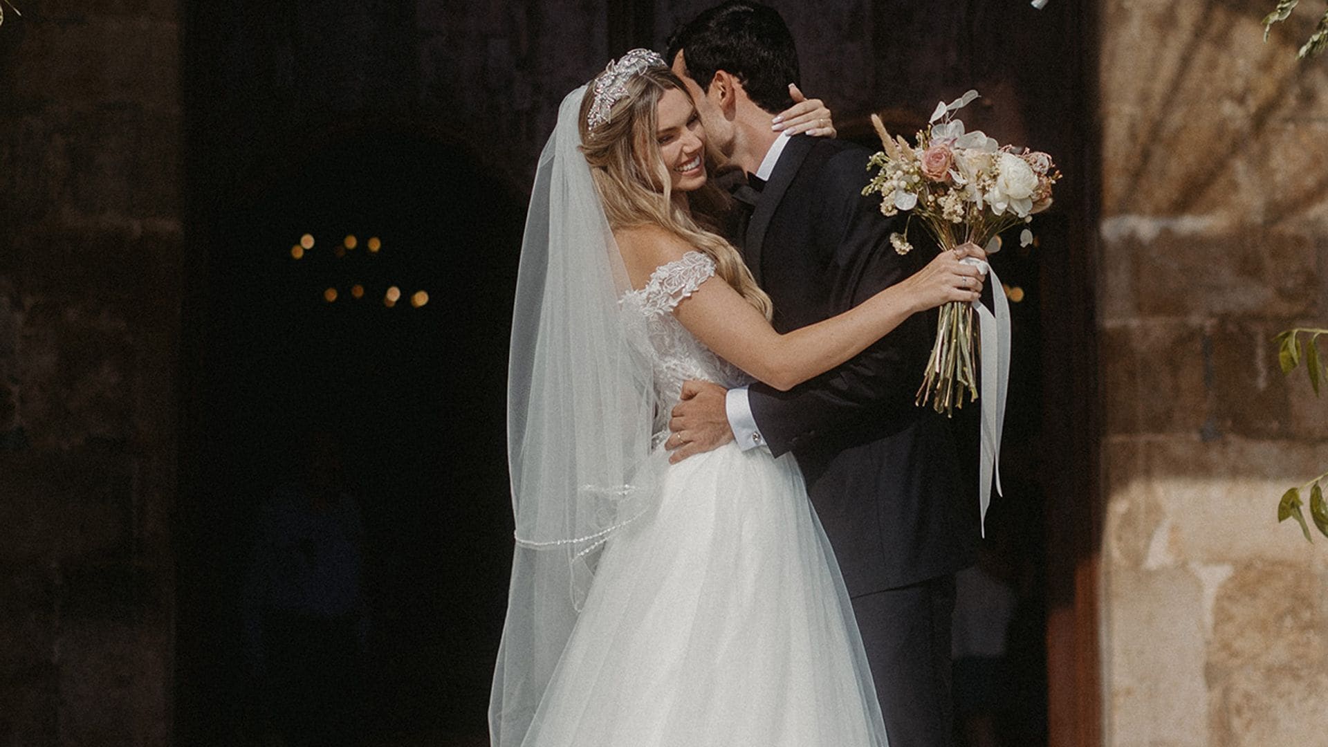 La espectacular boda de la 'influencer' Alba Duch y el futbolista Iago Indias