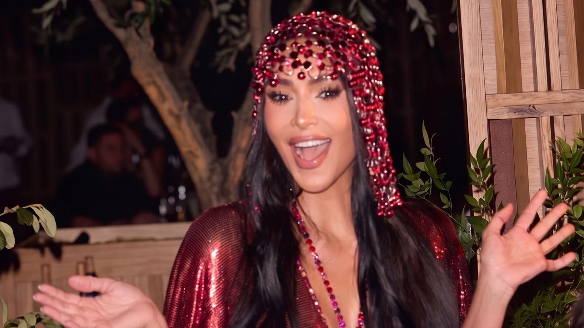 Kim Kardashian, en su cumpleaños
