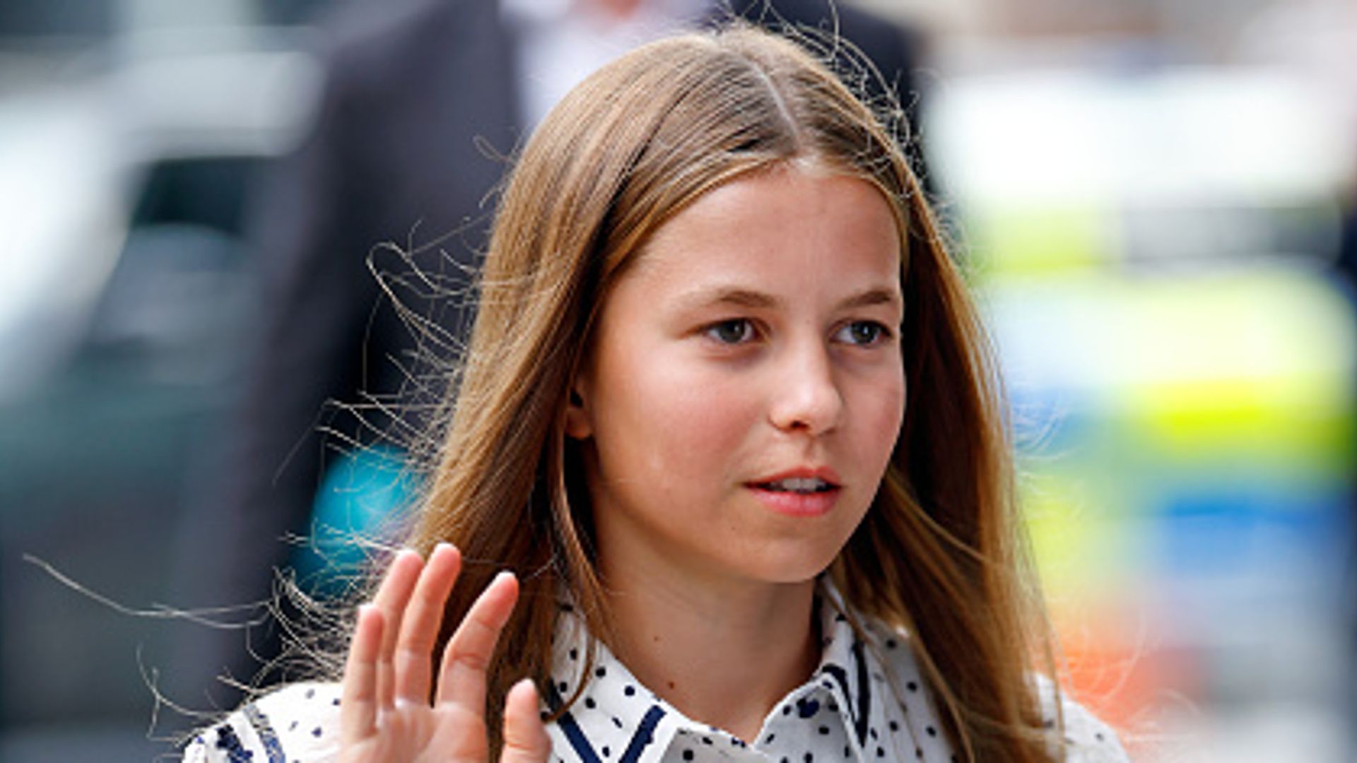 La princesa Charlotte en Glasgow