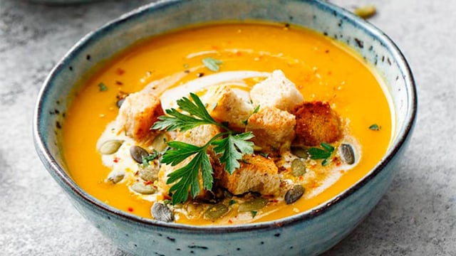 crema zanahorias