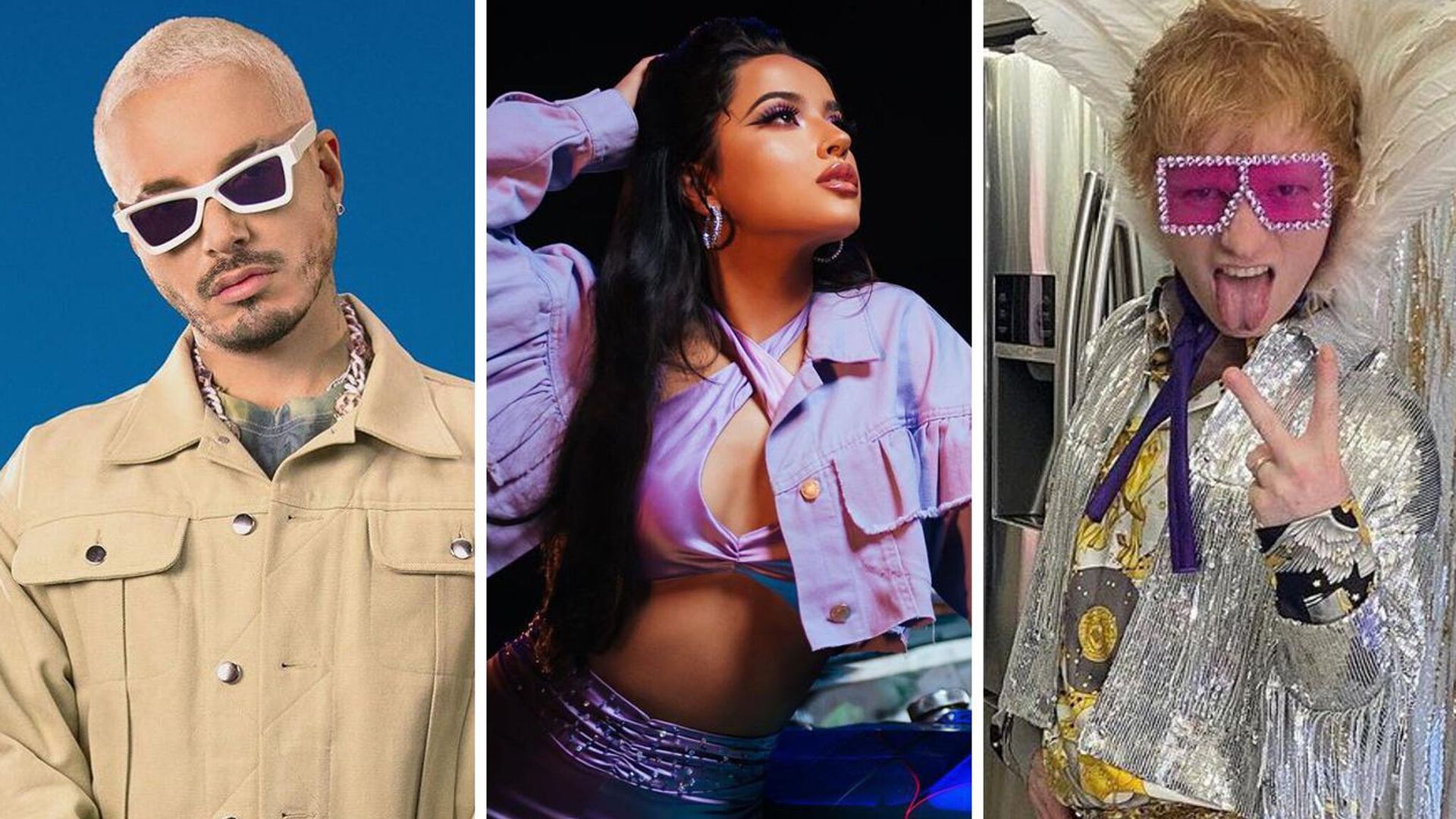 Viernes de Música Nueva: J Balvin, Sofía Reyes, Becky G y Ed Sheeran