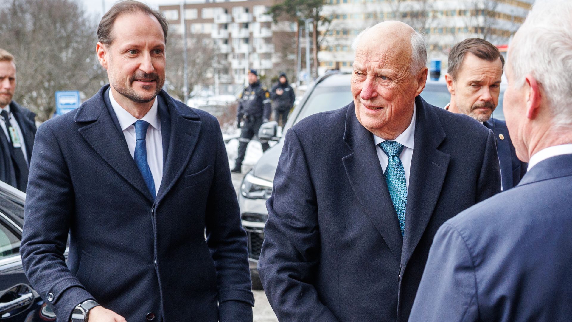 Harald y Haakon de Noruega han asumido todo el peso de la agenda oficial en un escenario en el que la futura reina está totalmente ausente