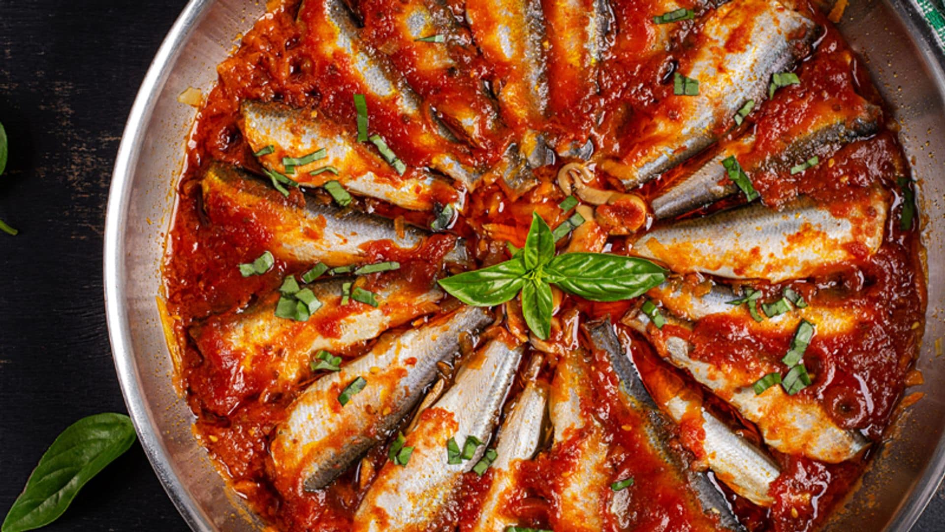 Sardinas con tomate