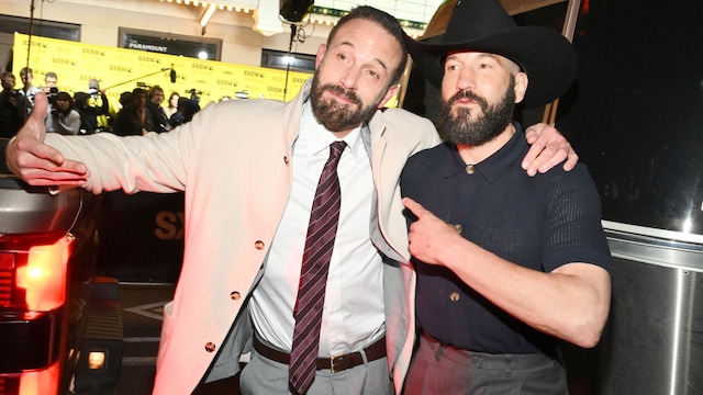 Ben Affleck, Jon Bernthal at the "The Accountant 2" Premiere during the SXSW Conference & Festivals at the Paramount Theatre on March 8, 2025 in Austin, Texas