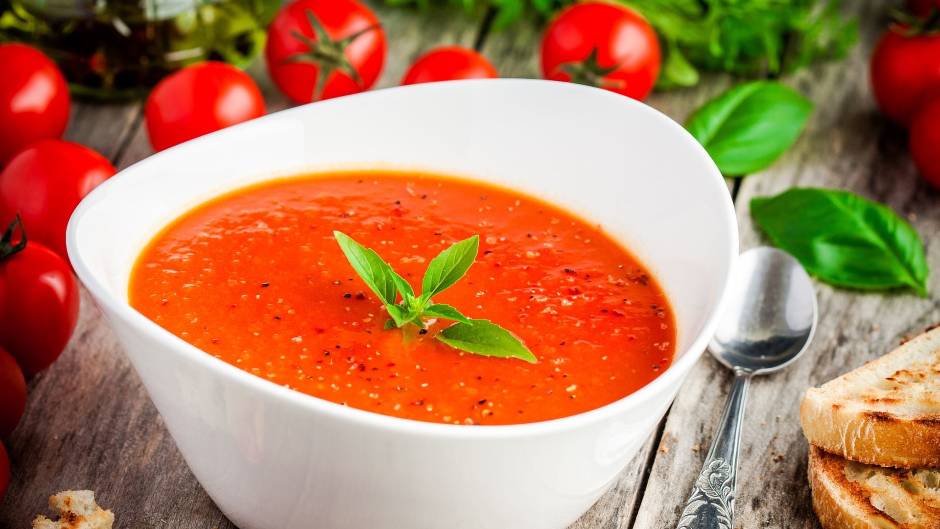 Sopa fría de tomate