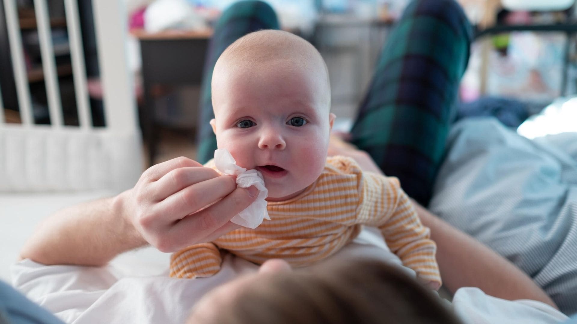 ¿Por qué babean tanto los bebés?