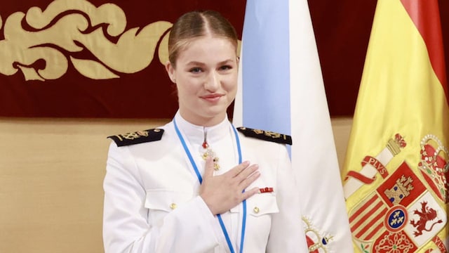 La princesa Leonor recibe la medalla de oro de Galicia 
