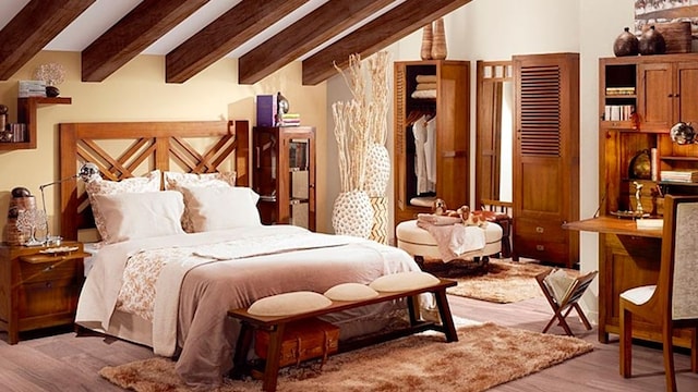 dormitorio colonial matrimonio star 1t