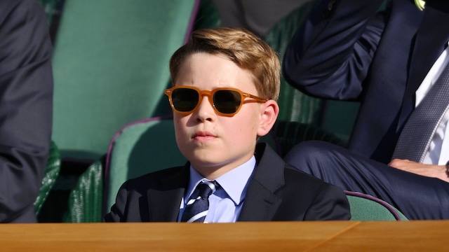 El príncipe George en Wimbledon 2025
