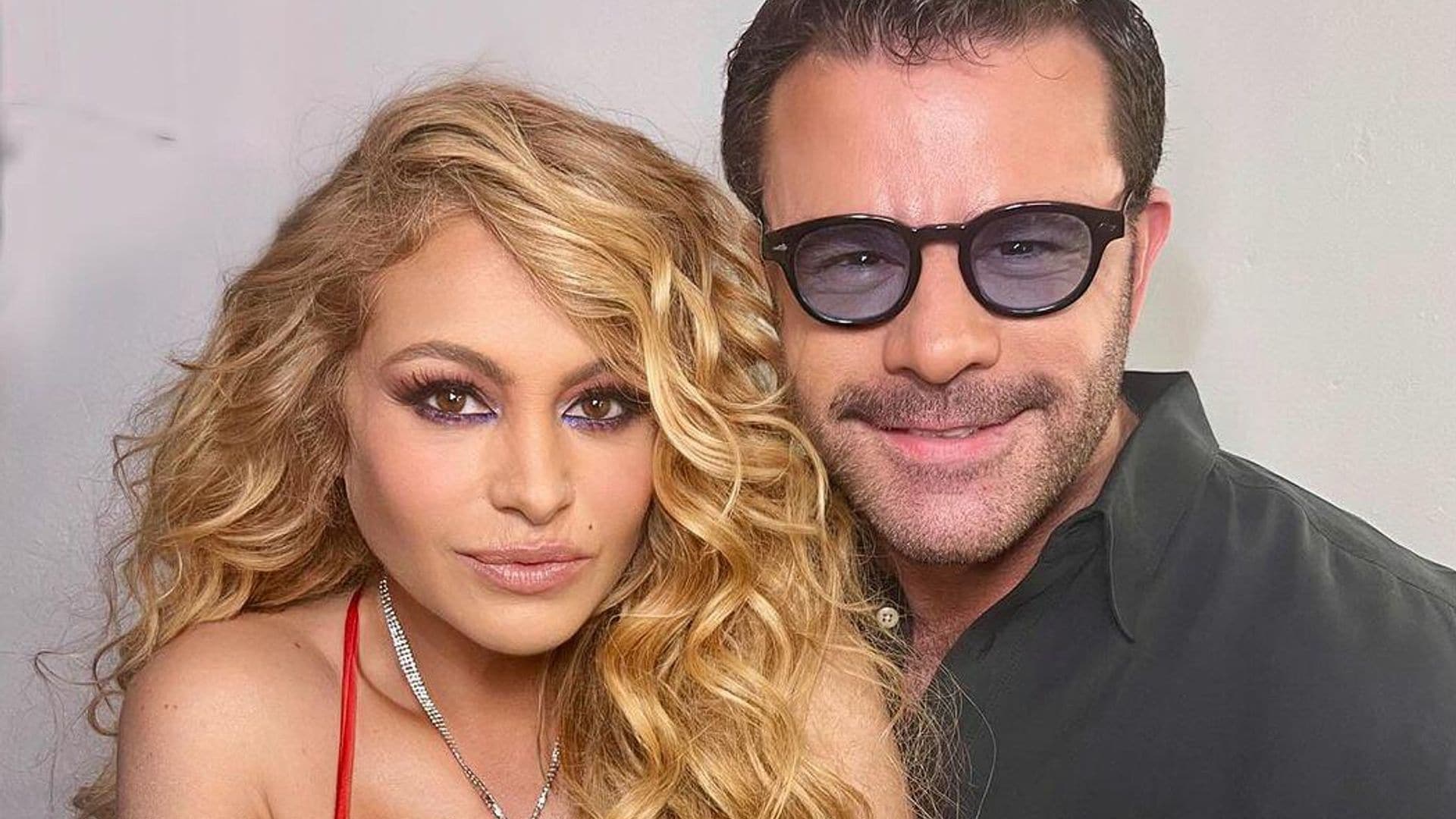 El cariñoso reencuentro de Paulina Rubio﻿ con sus compañeros de Timbiriche