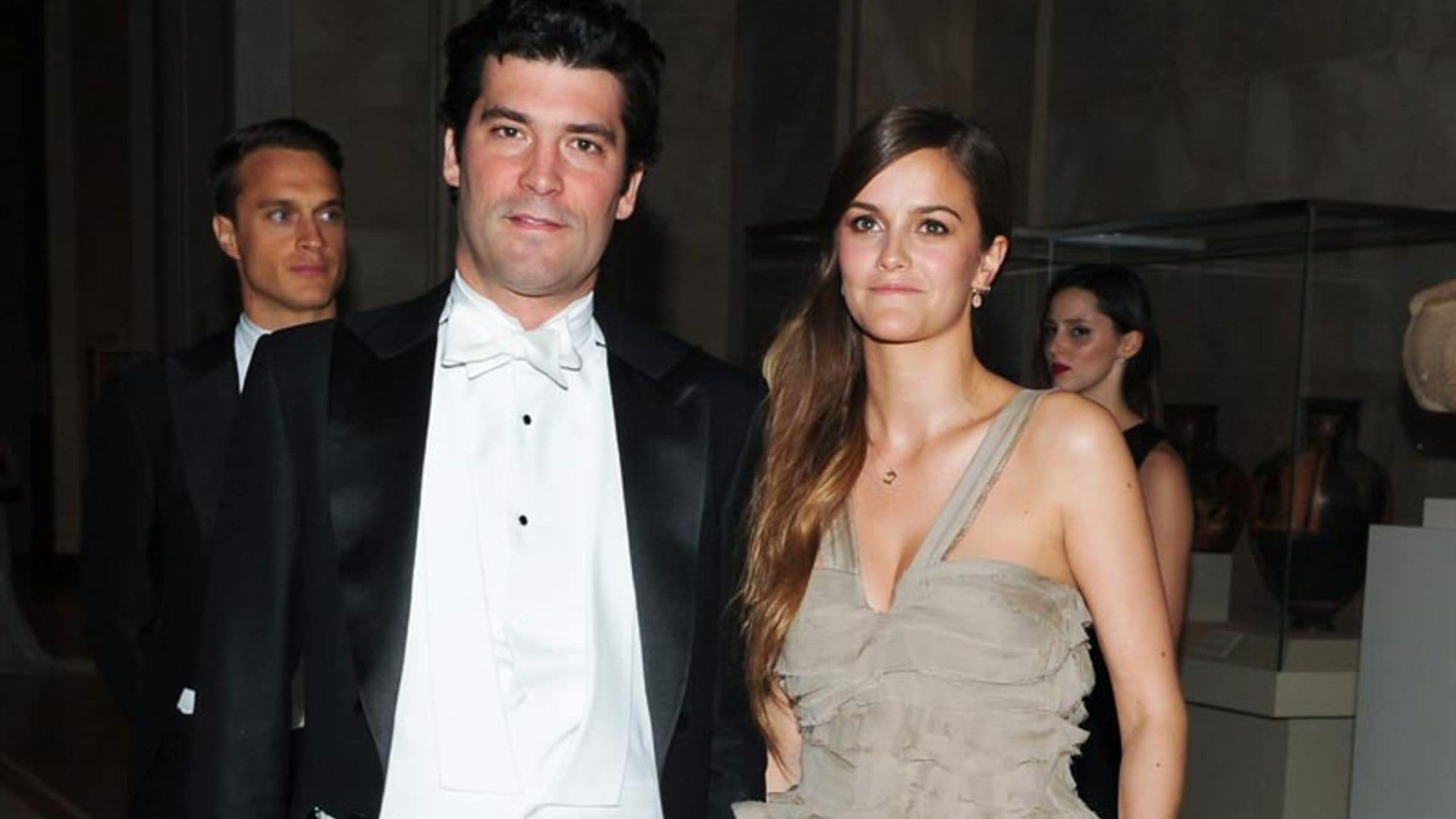 Lady Charlotte Wellesley y Alejandro Santo Domingo esperan su primer hijo, que nacerá a mediados de este año