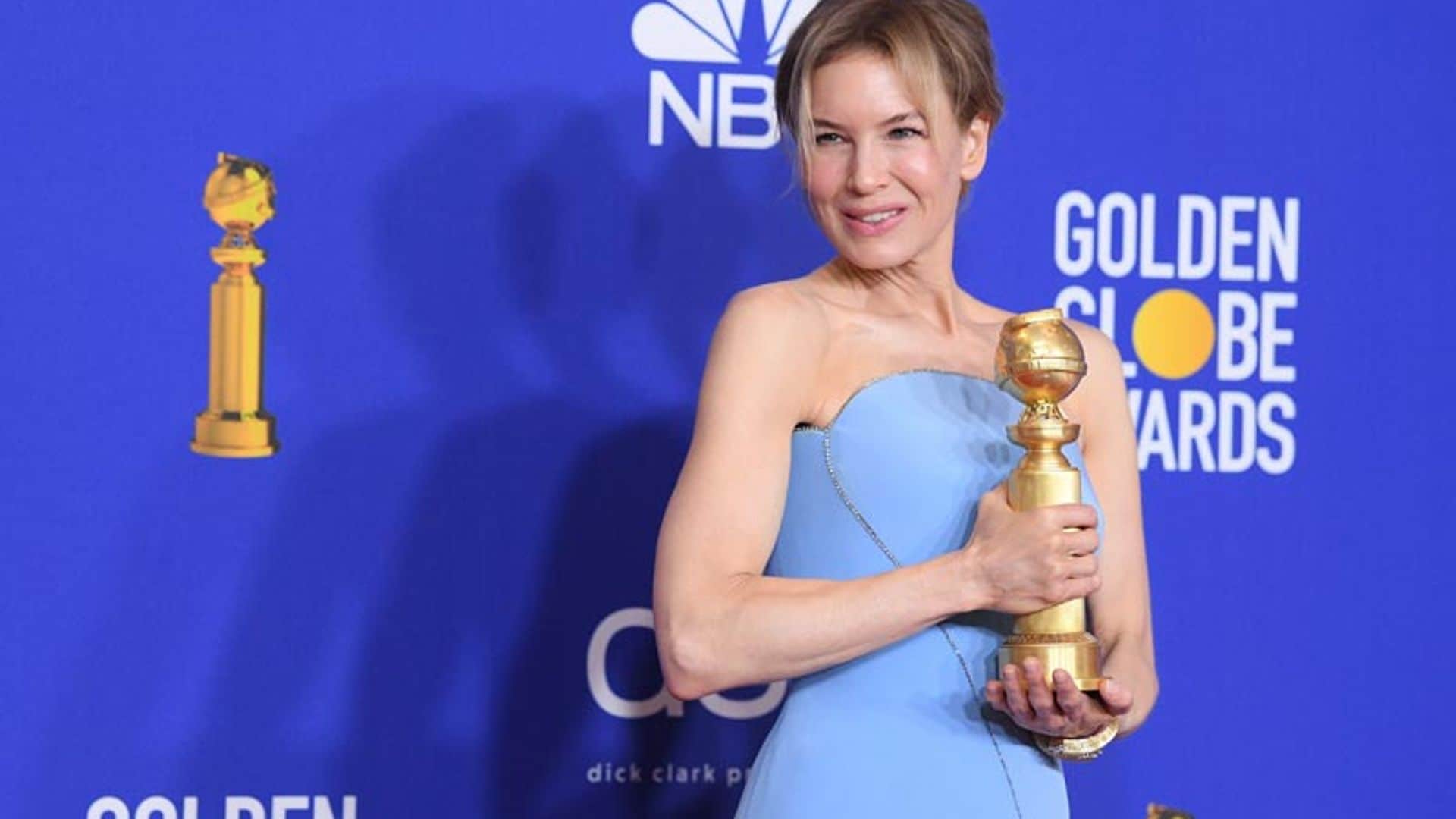 Renée Zellweger y su momentazo 'Queen Letizia': así impactó la actriz en los Globos de Oro
