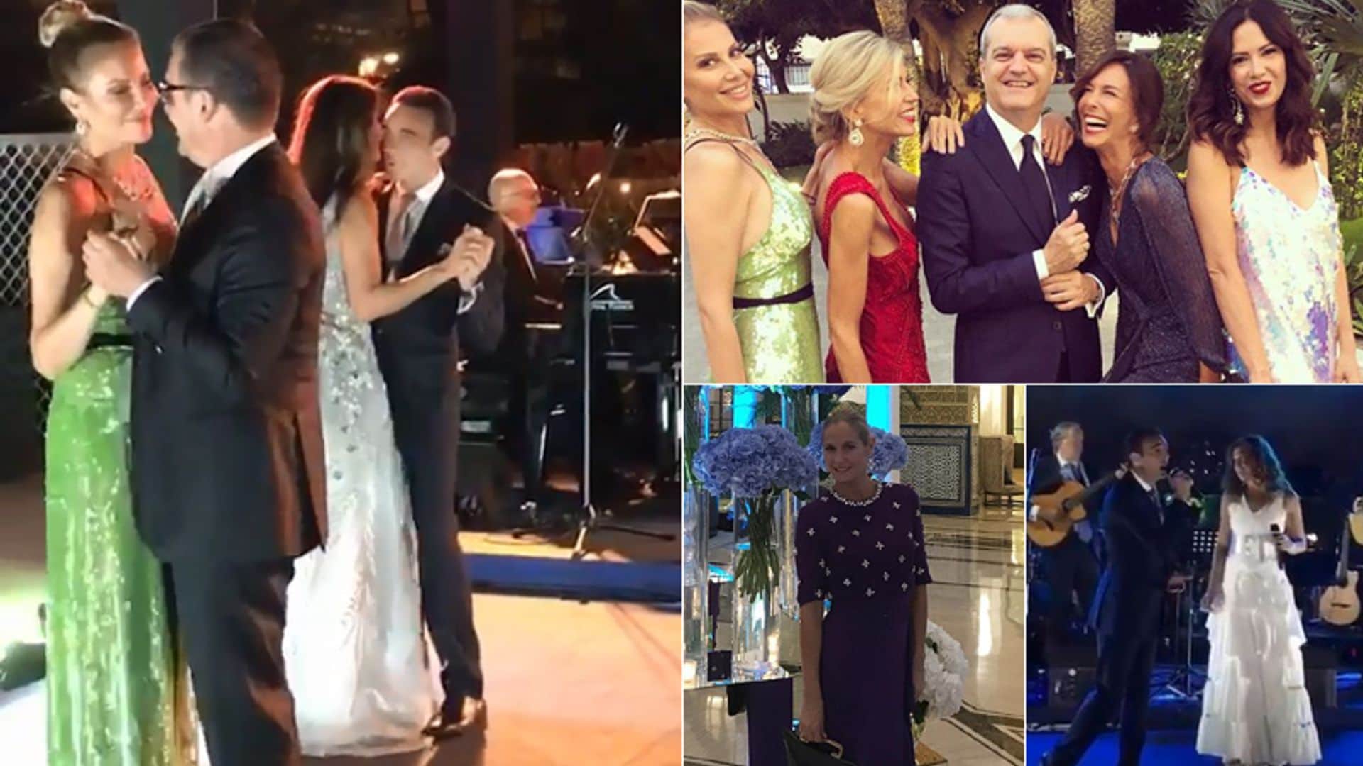Enrique Ponce, Paloma Cuevas y Lydia Bosch se dan cita en una fabulosa fiesta en Málaga
