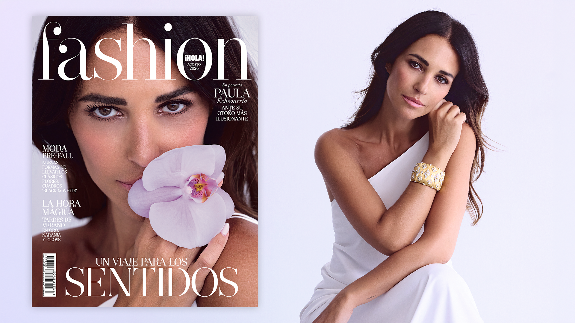 Paula Echevarría, portada Fashion agosto.