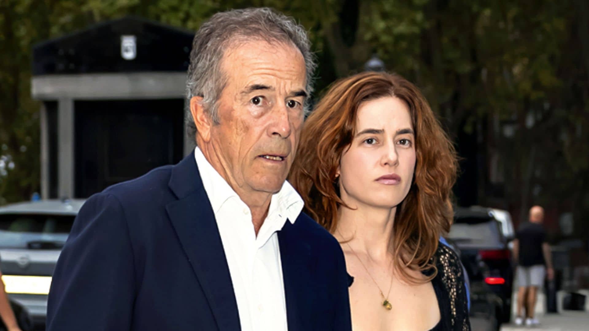 El duque de Albuquerque con su hija Beatriz
