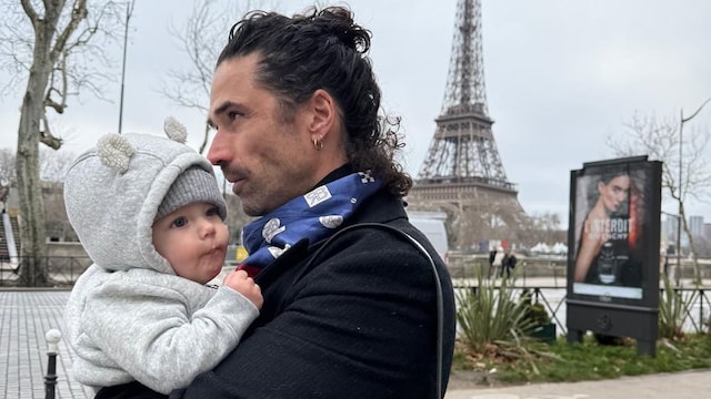 Matías Novoa y Michelle Renaud en París