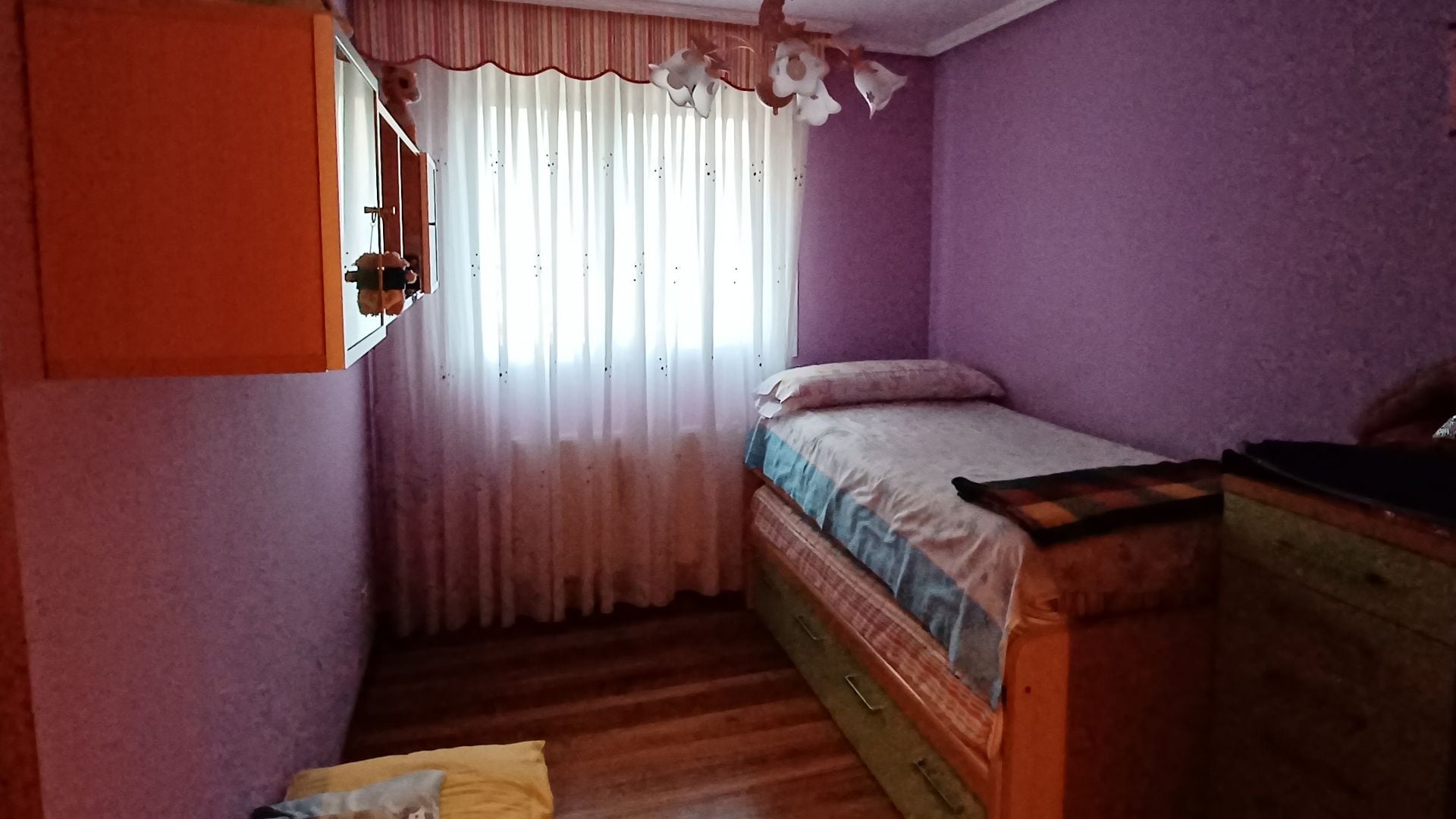 Dormitorio antes de la reforma