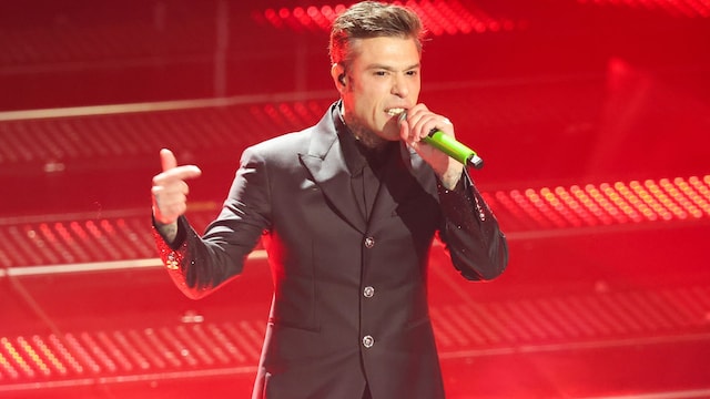 Fedez en el Festival de San Remo