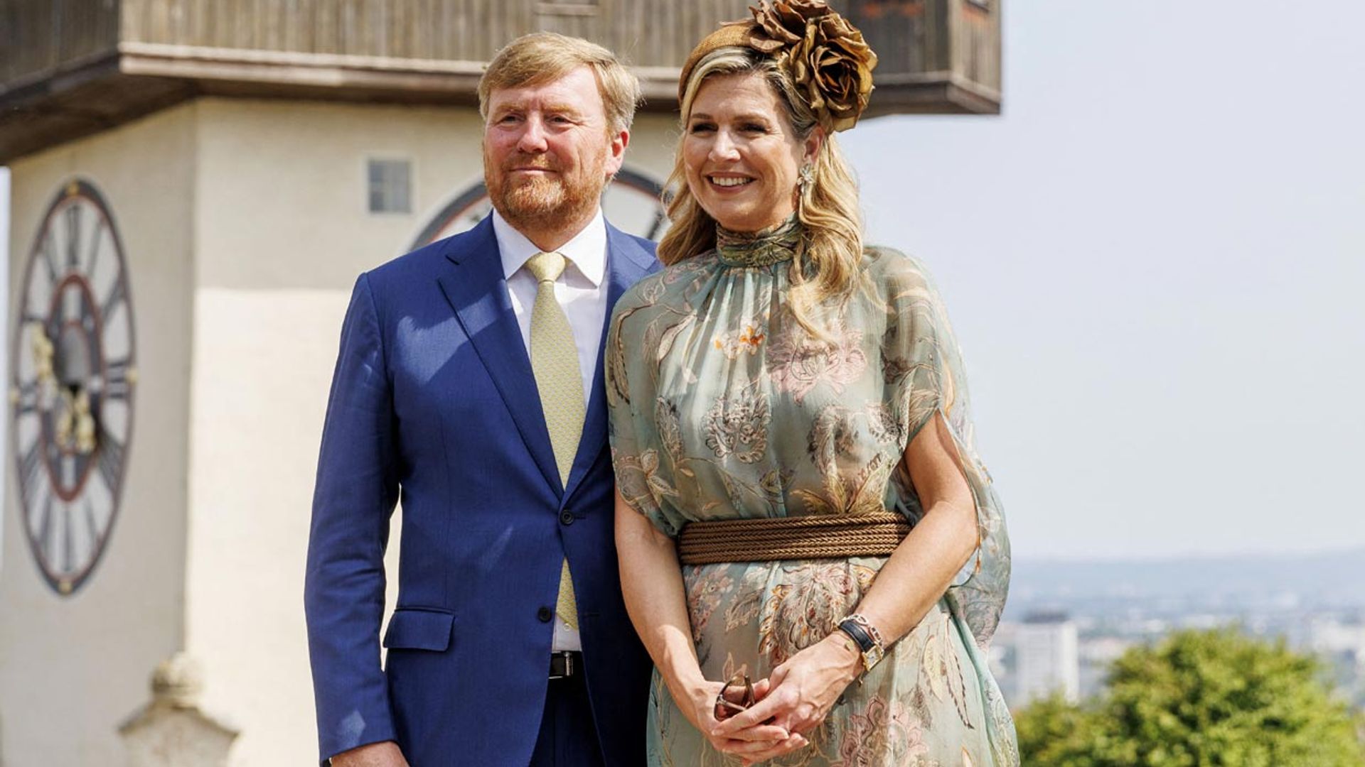 Máxima de los Países Bajos viajará sola a Estados Unidos por un problema de salud del rey Guillermo
