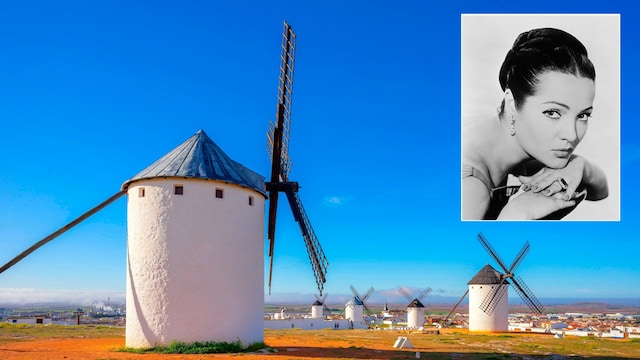 Molinos de Campo de Criptana y Sara Montiel, Ciudad Real