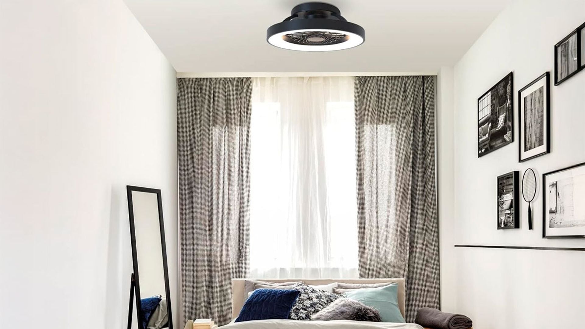 ¿Te cuesta dormir por el calor? Necesitas uno de estos ventiladores de techo sin aspas