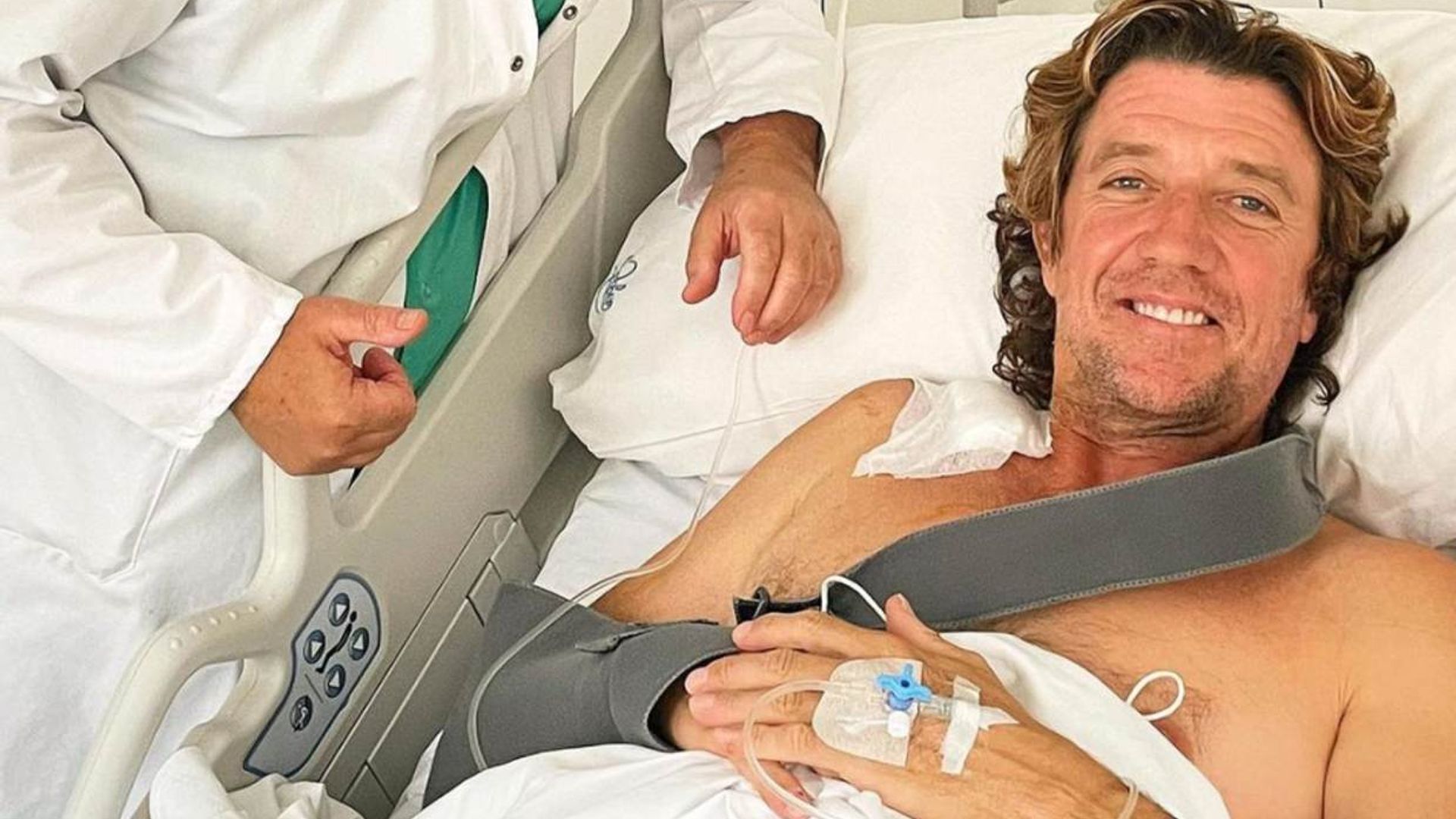 Nicolás Vallejo-Nágera pasa por quirófano por las lesiones que sufrió en 'Supervivientes'