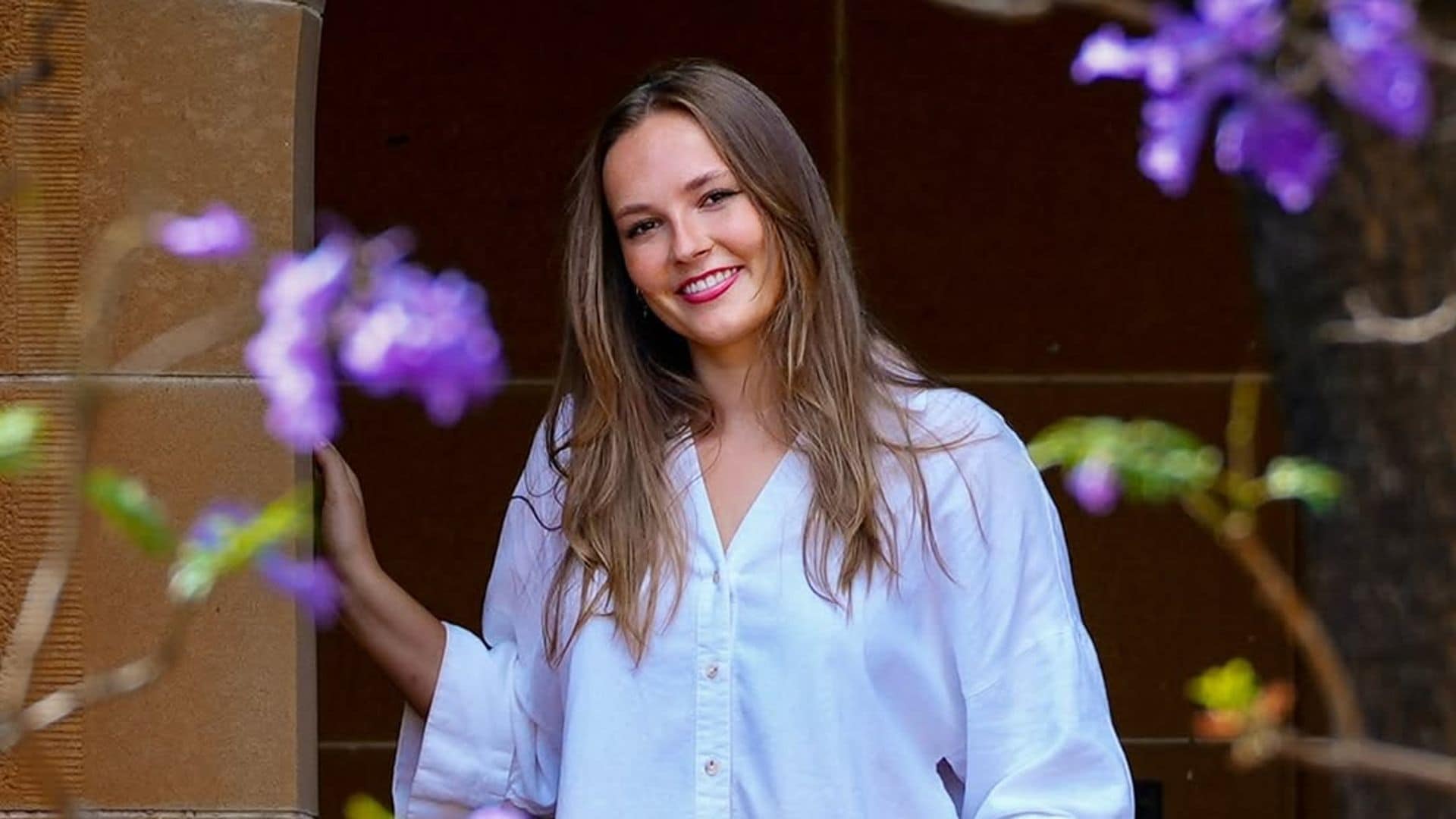 Ingrid de Noruega en la Universidad de Sidney, Australia