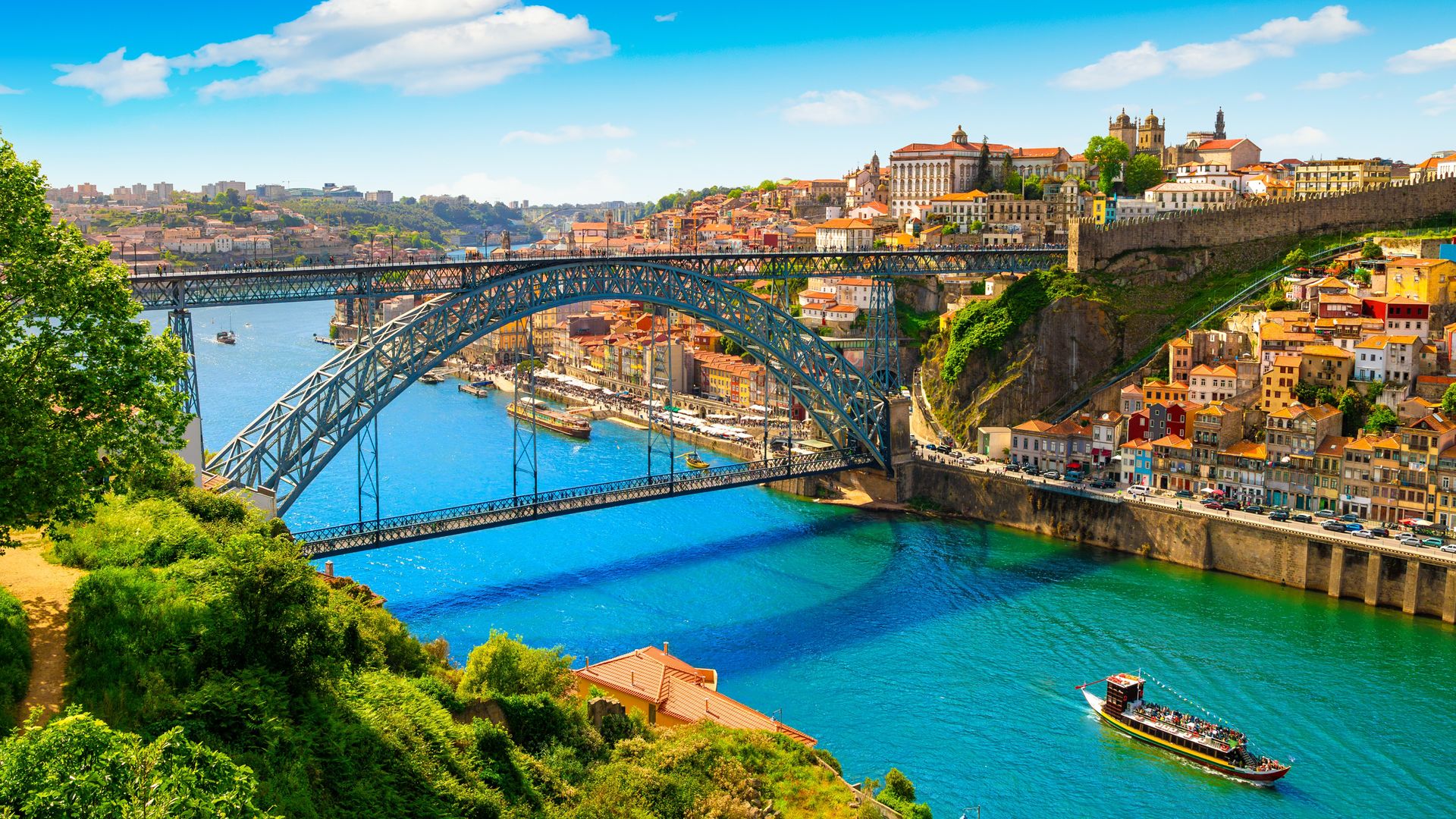 Oporto, ciudad portuguesa.