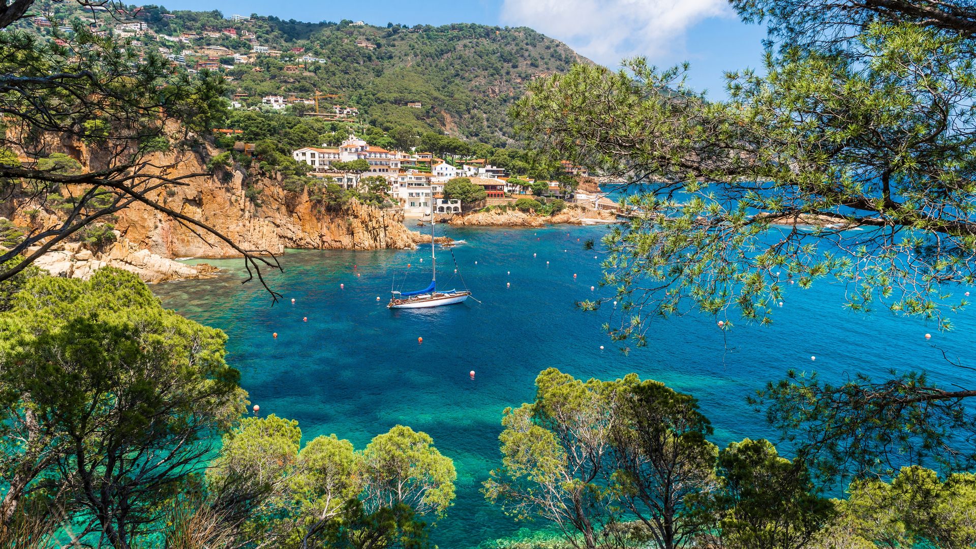 Cala de Aiguablava, Begur, Girona, Costa Brava