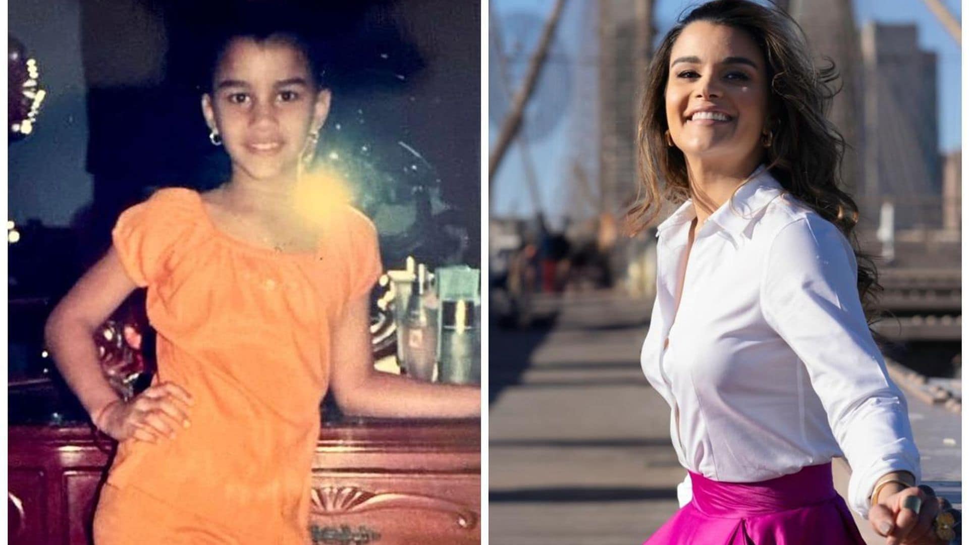 Con una foto de su niñez, Clarissa Molina anuncia una noticia que la tiene feliz: ‘Todo ha valido la pena’