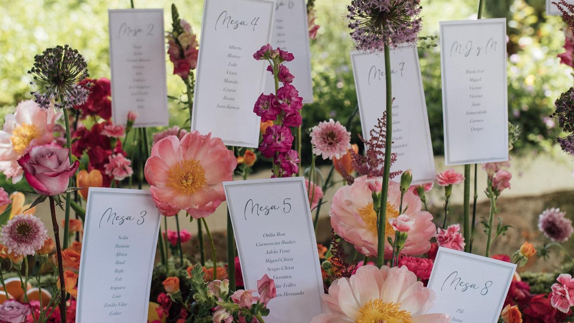 11 errores que no debes cometer al diseñar el 'seating plan' de tu boda