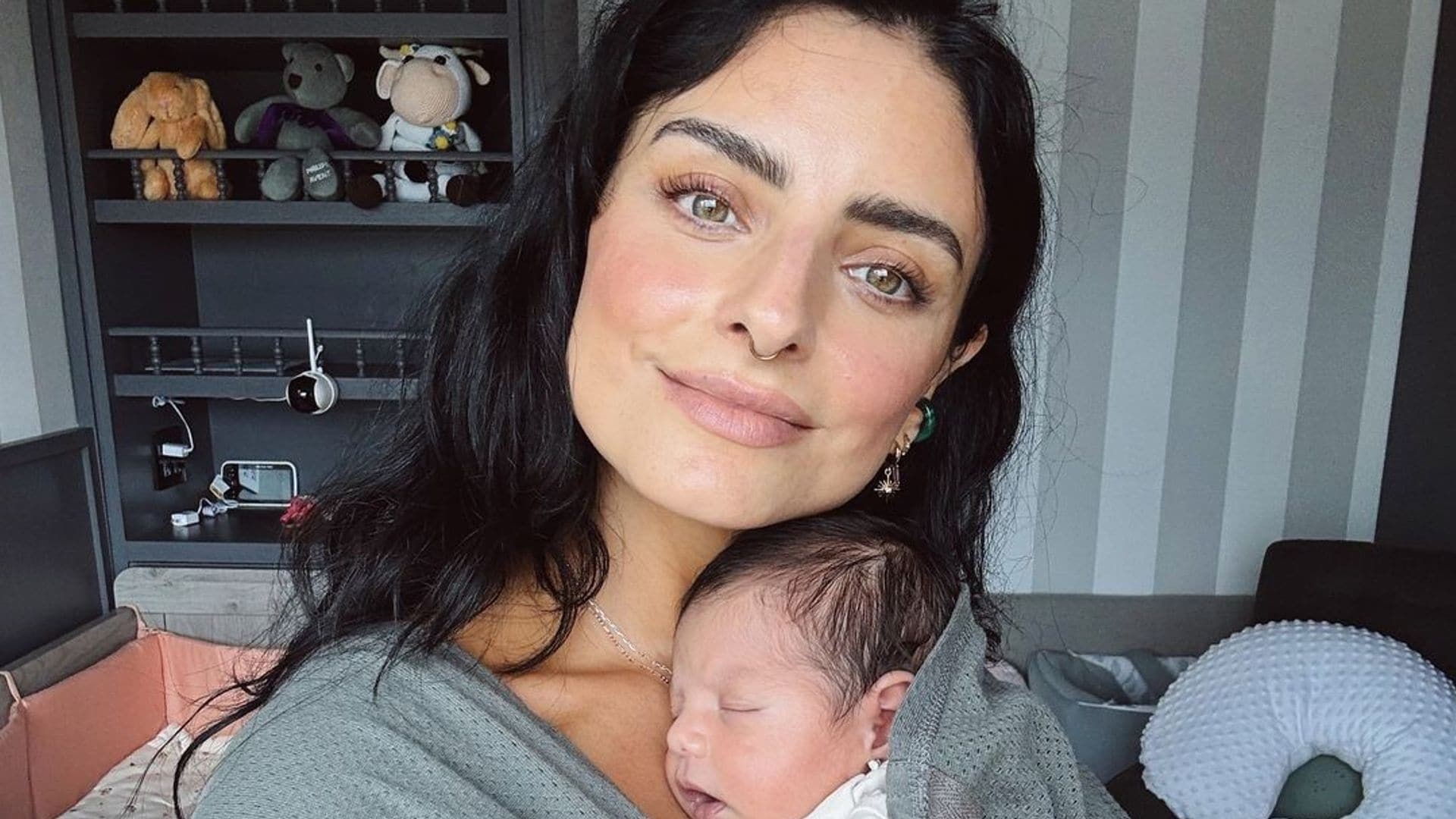 Aislinn Derbez presume el encuentro de Kailani con la bebé de José Eduardo Derbez