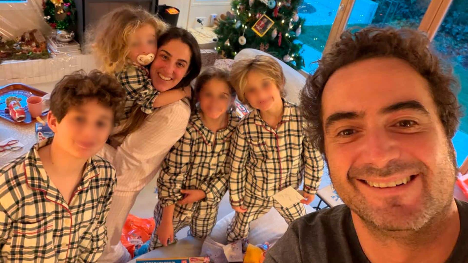 Ichi Aragón y su ‘manual de supervivencia’ navideño con sus cuatro hijos: “¿Algún consejo para no perder la paciencia?”