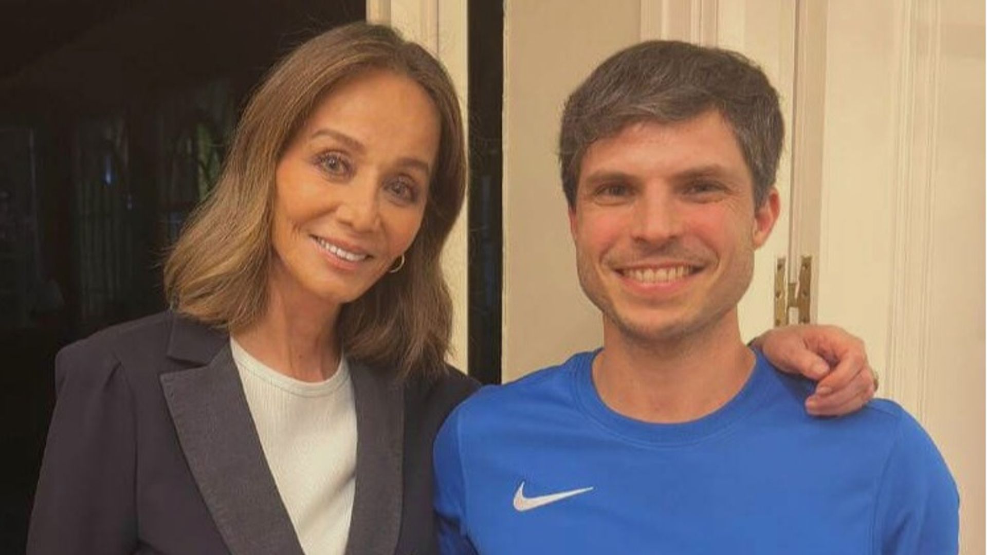 Isabel Preysler con Blas LaTorre