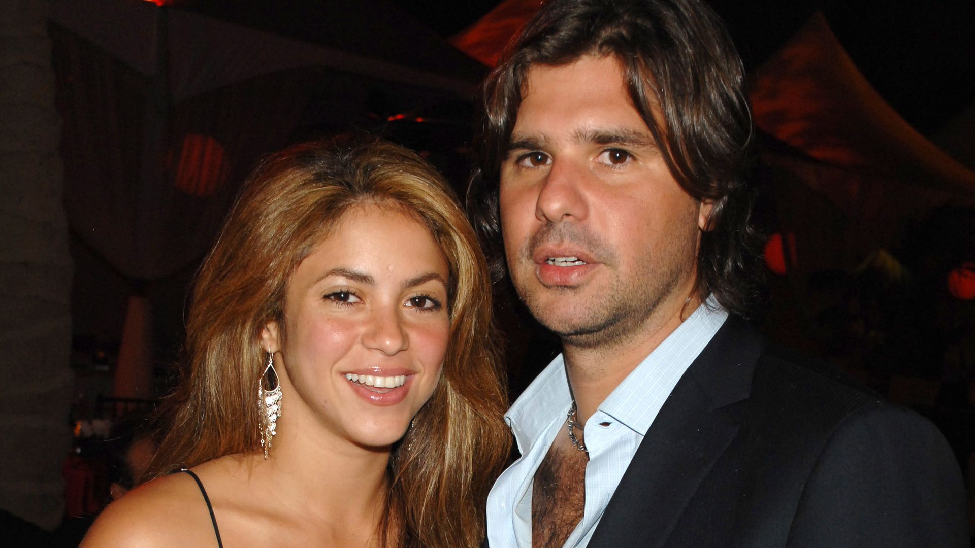 Shakira y Antonio de la Rúa en una foto de junio de 2007.
